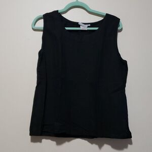 HOT Cotton by MARC WARE linen sleeveless top